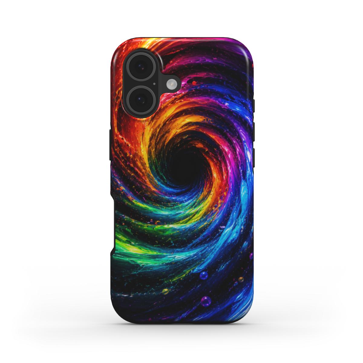INKASE – Rainbow Vortex Tough Phone Case