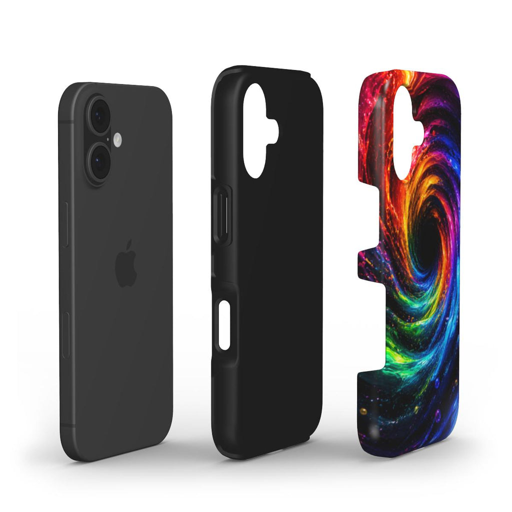 INKASE – Rainbow Vortex Tough Phone Case