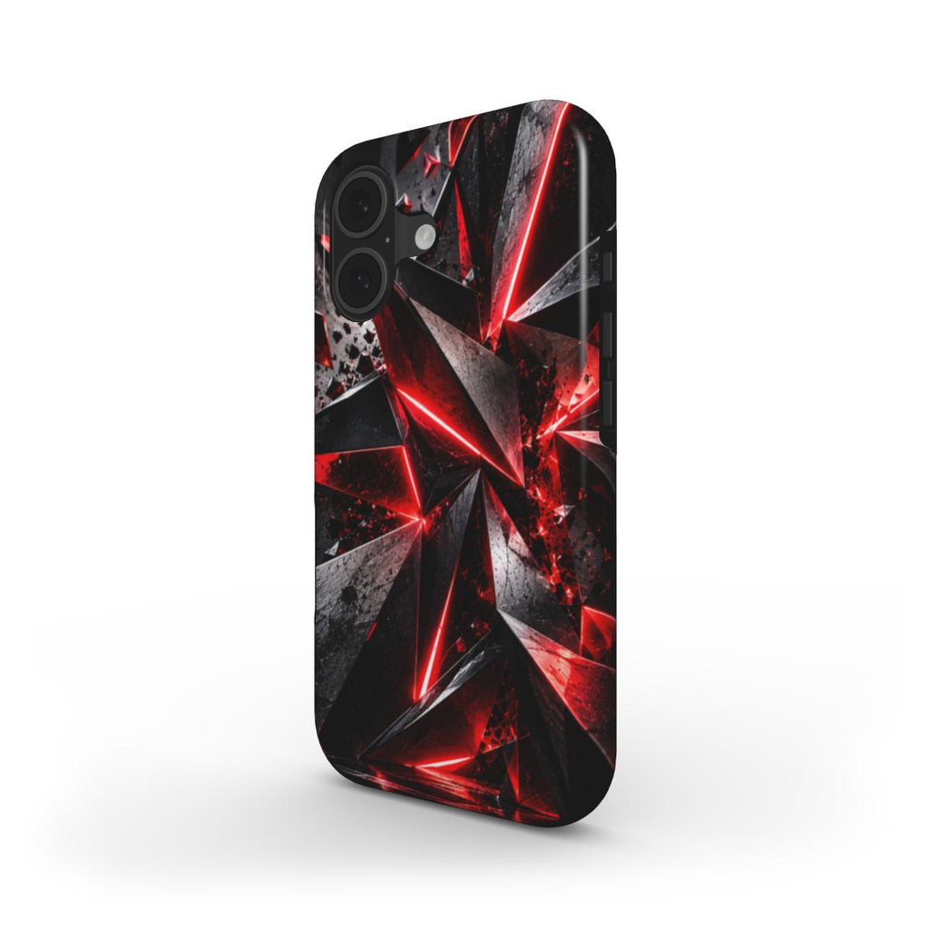 INKASE – Crimson Shards Tough Phone Case