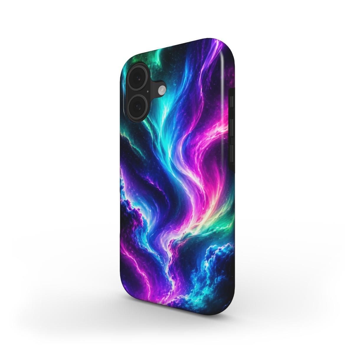 INKASE – Neon Aurora Tough Phone Case