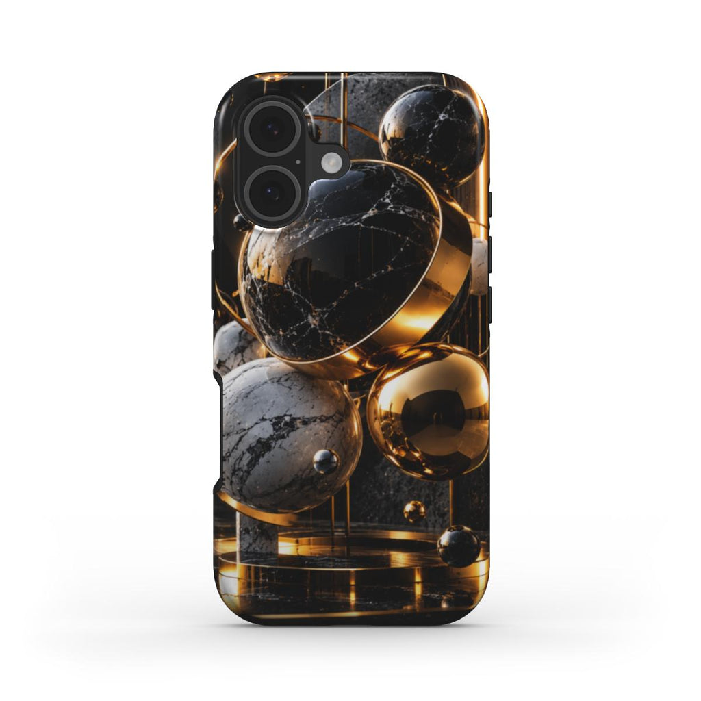 INKASE – Obsidian Gold Tough Phone Case
