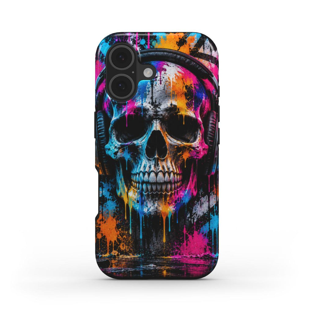 INKASE – Neon Skull Riot Tough Phone Case