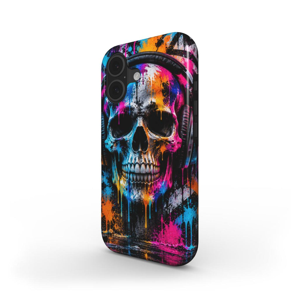 INKASE – Neon Skull Riot Tough Phone Case