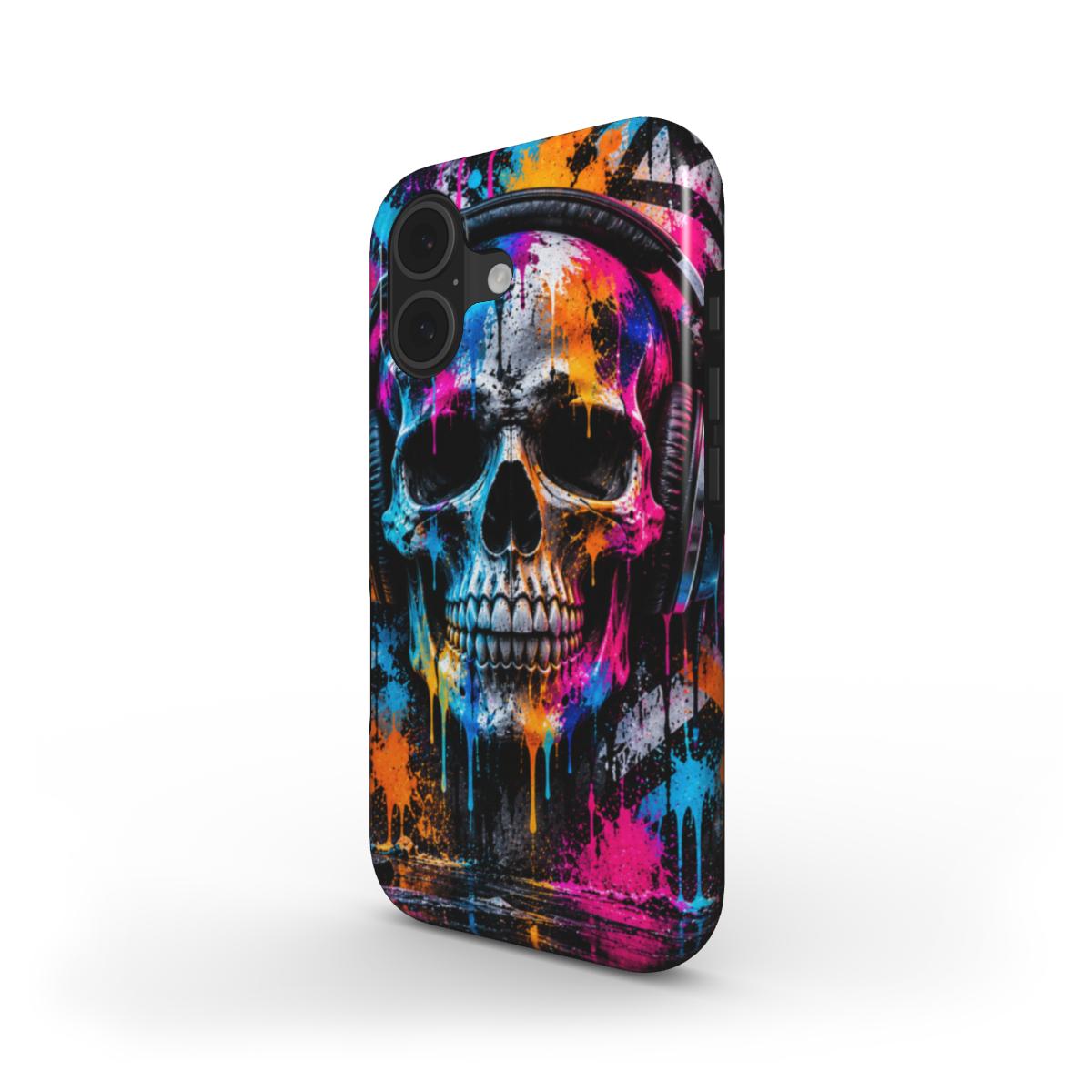 INKASE – Neon Skull Riot Tough Phone Case