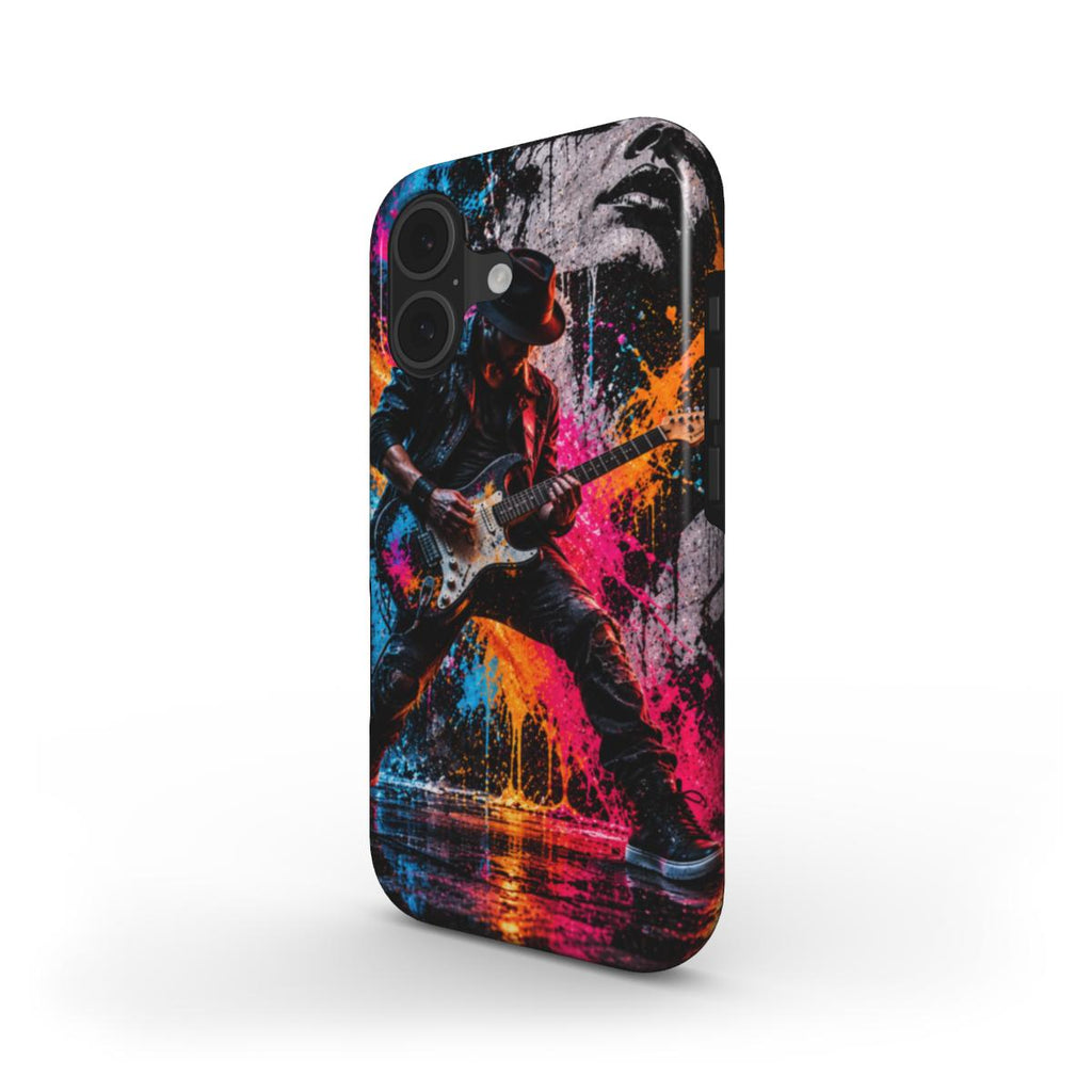 INKASE – Graffiti Guitarist Tough Phone Case