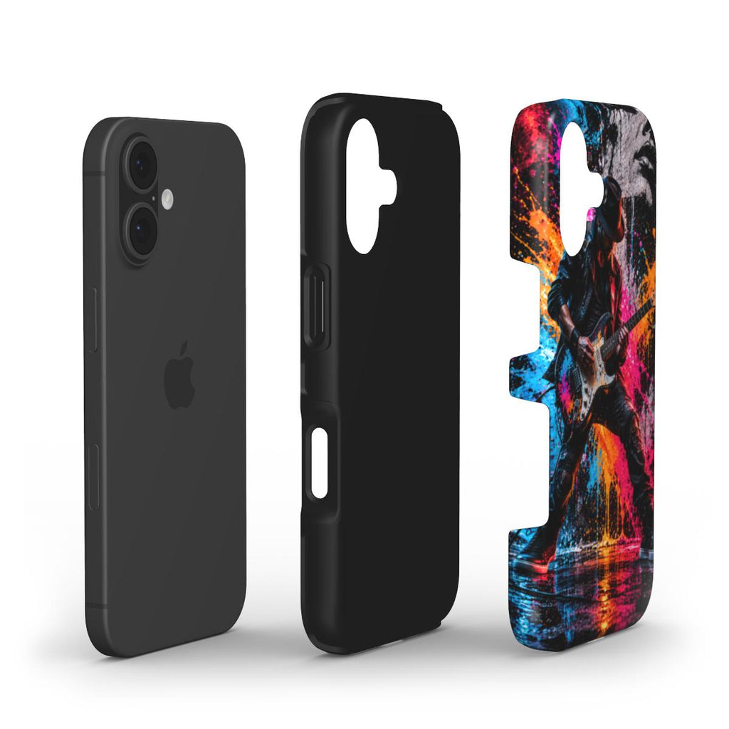 INKASE – Graffiti Guitarist Tough Phone Case