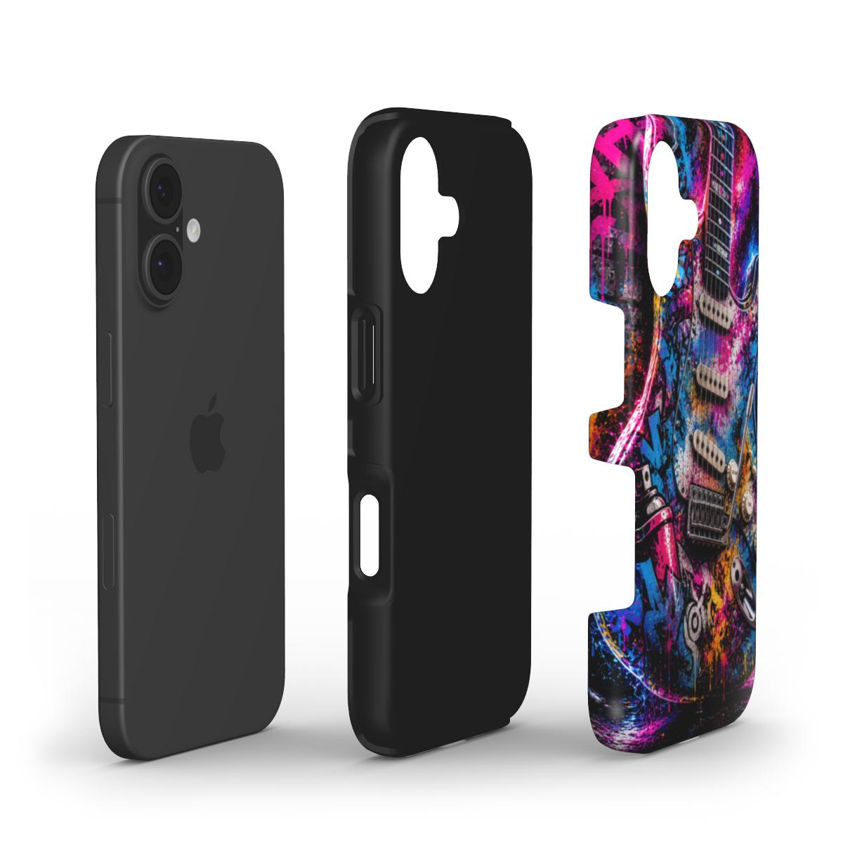 INKASE – Electric Guitar Riot Tough Phone Case