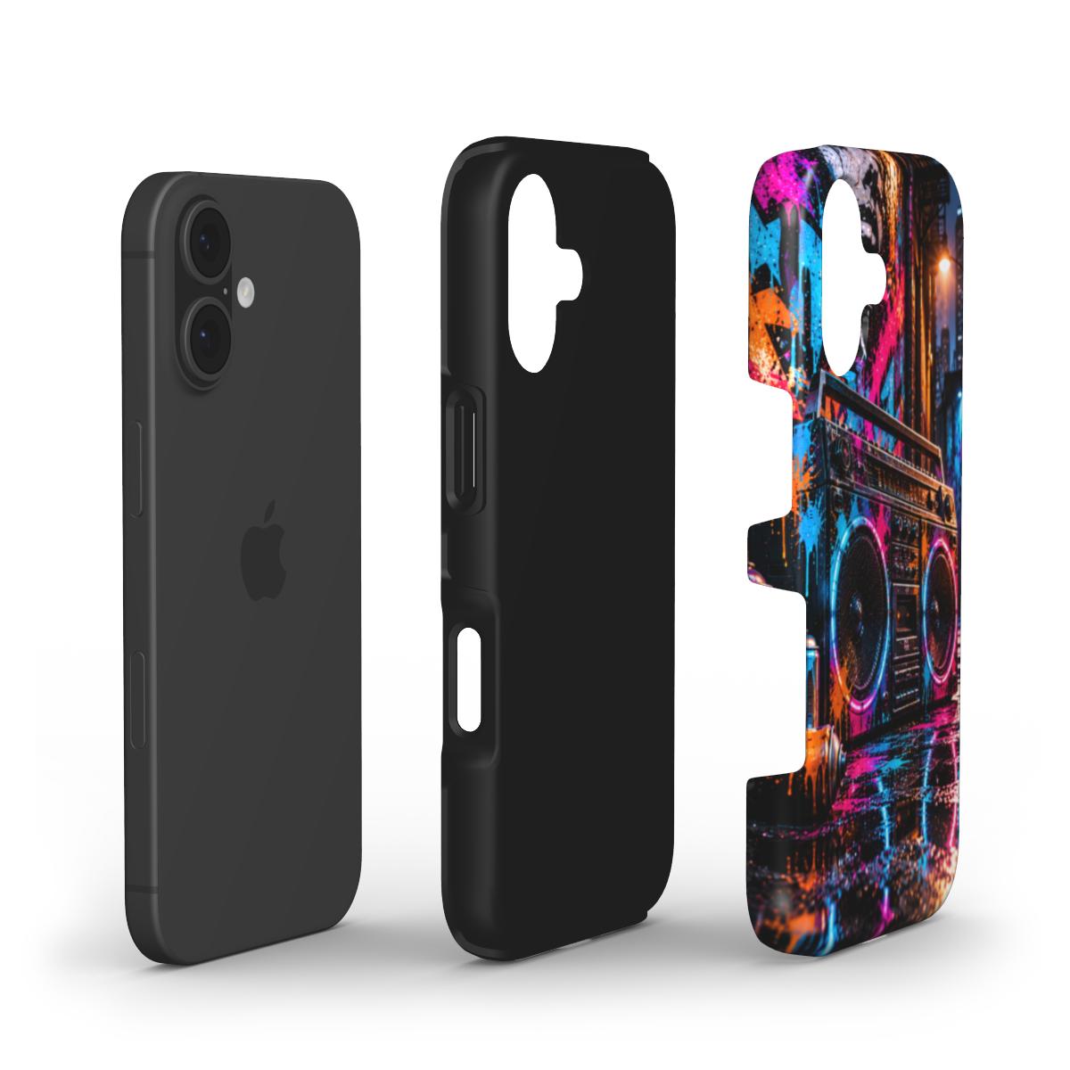 INKASE – Neon Street Beats Tough Phone Case