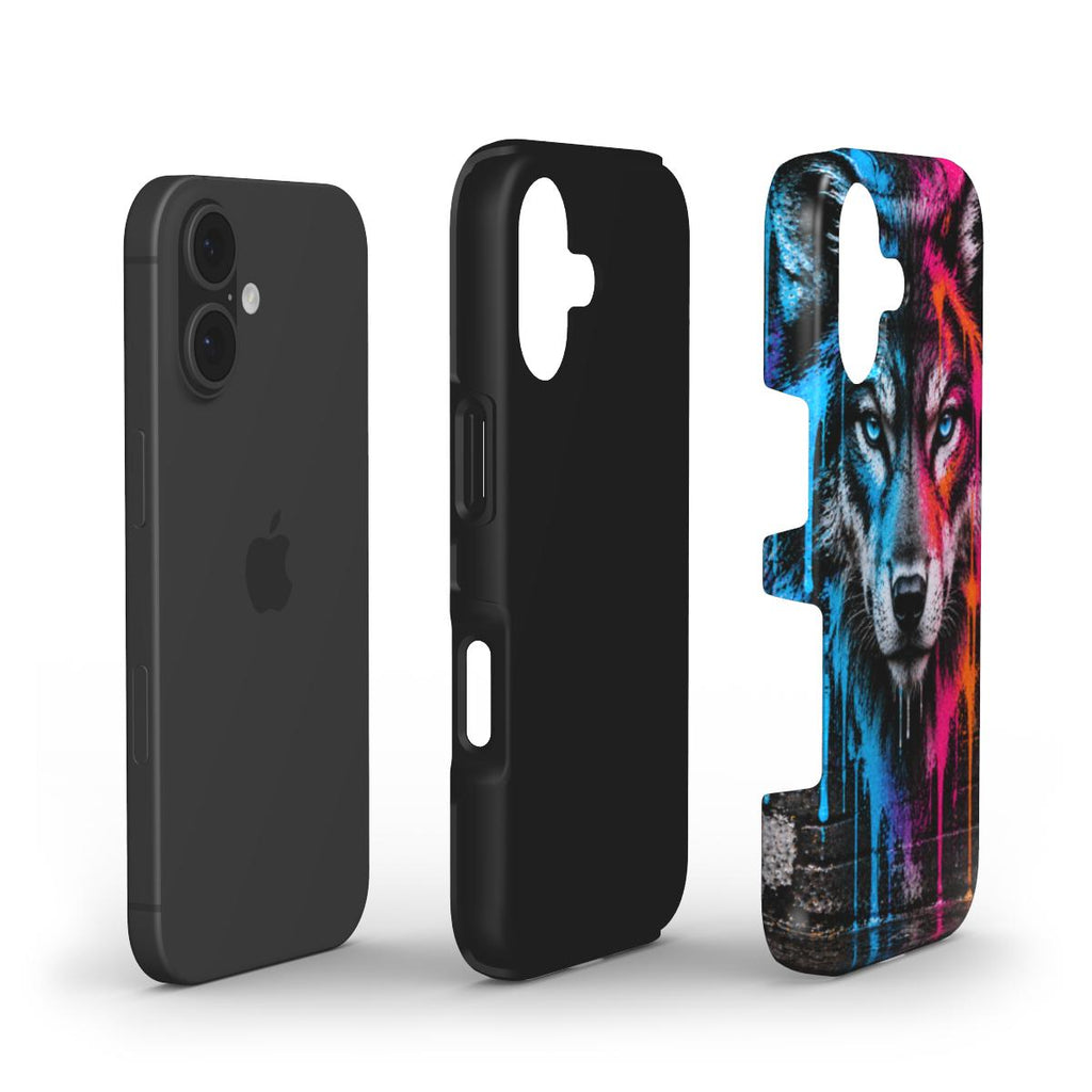 INKASE – Graffiti Wolf Tough Phone Case