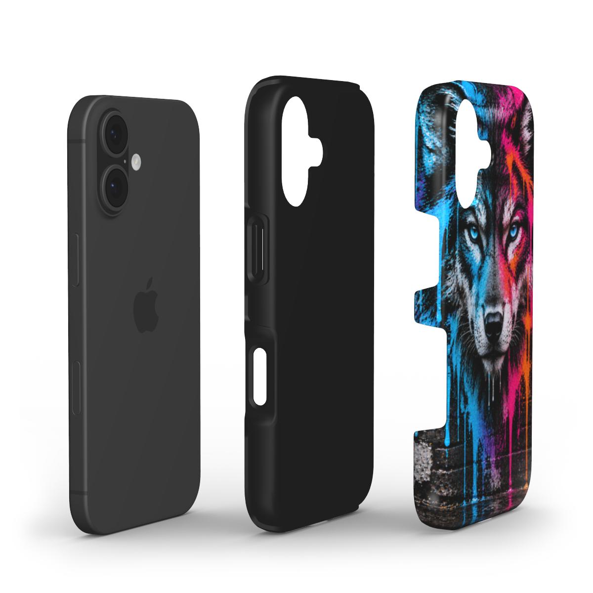 INKASE – Graffiti Wolf Tough Phone Case