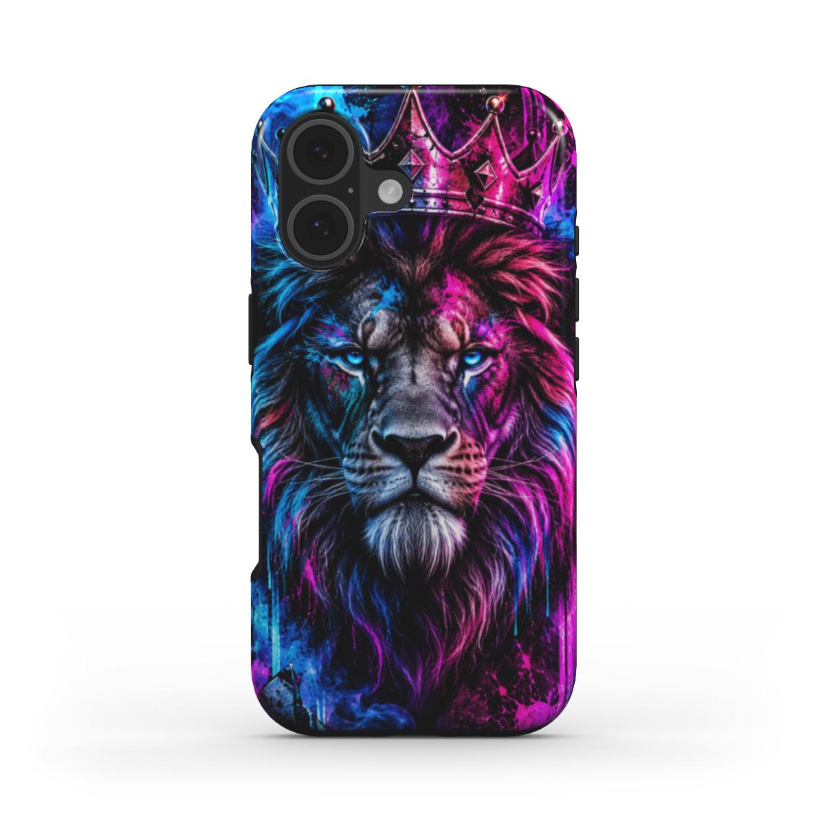 INKASE – Neon Lion Tough Phone Case