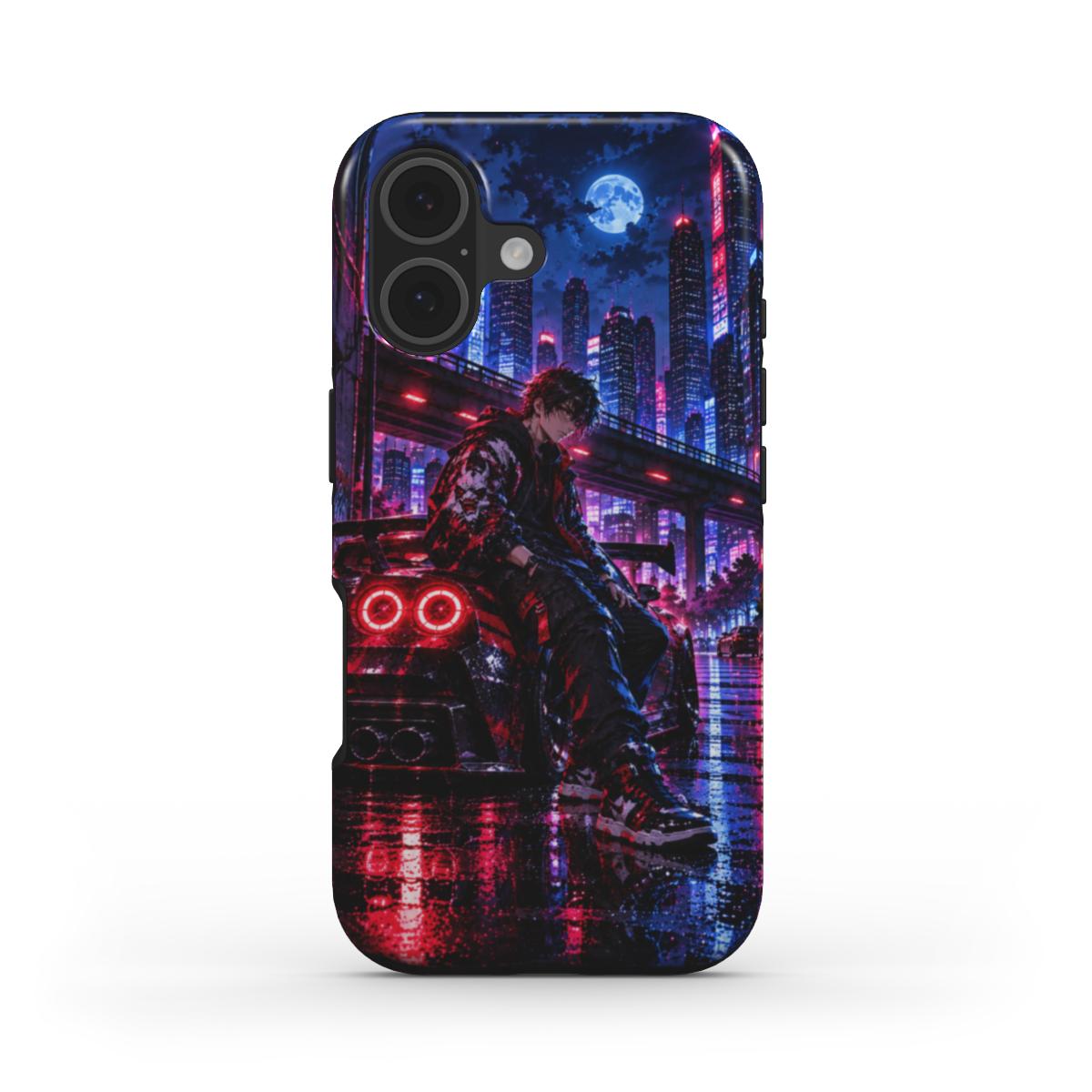 INKASE – Neon Midnight Racer Tough Phone Case