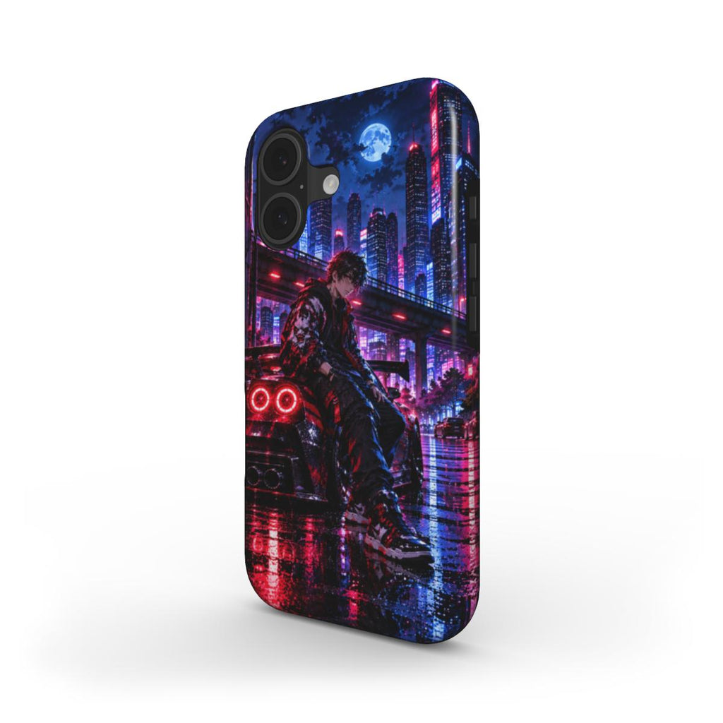 INKASE – Neon Midnight Racer Tough Phone Case