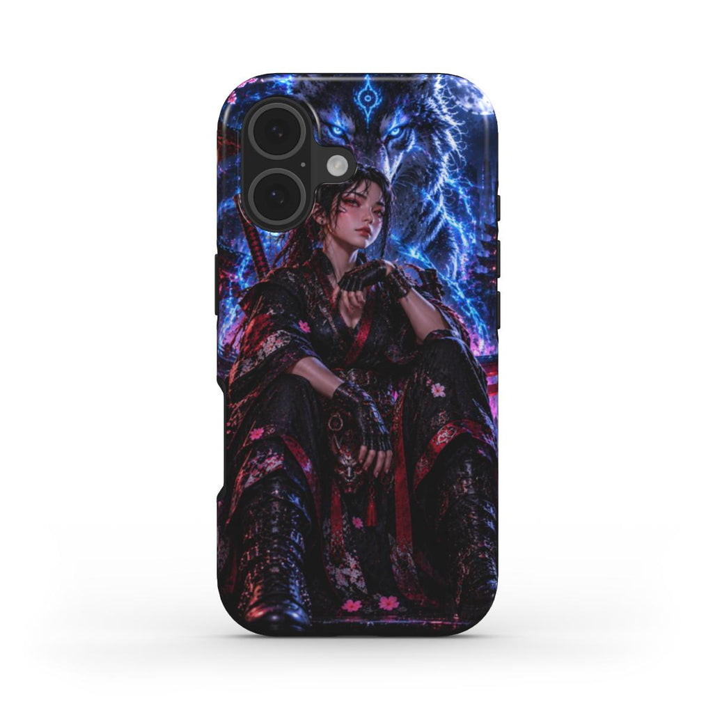 INKASE – Spirit Wolf Warrior Tough Phone Case