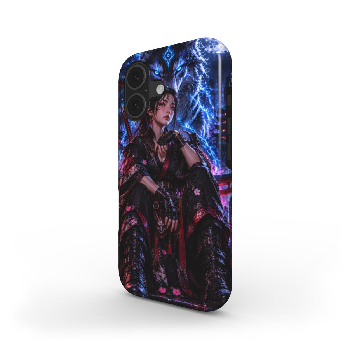 INKASE – Spirit Wolf Warrior Tough Phone Case