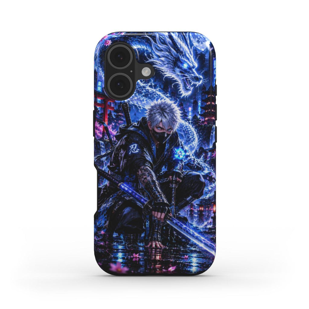 INKASE – Electric Dragon Shadow Ninja Anime Tough Phone Case