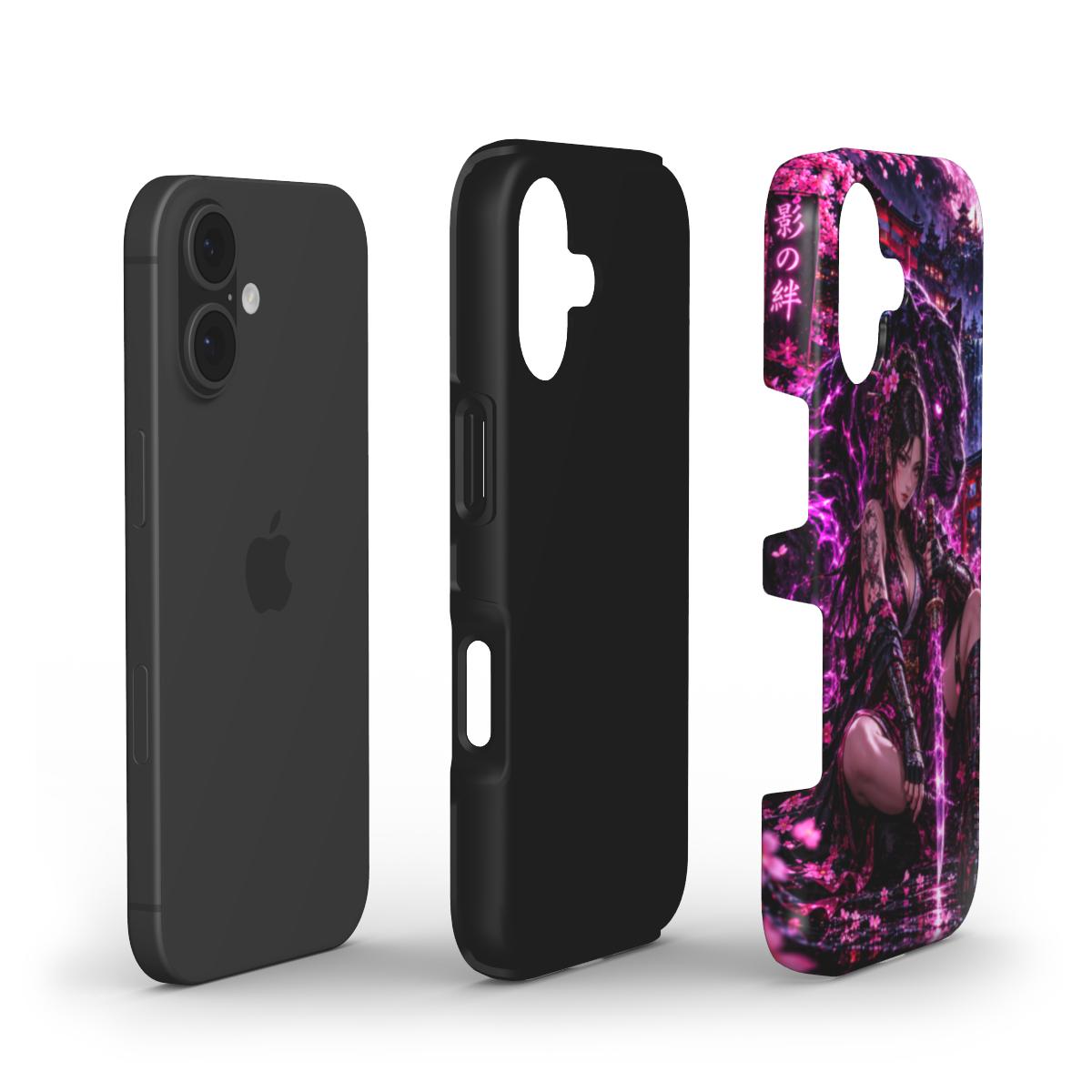 INKASE – Violet Shadow Panther Anime Tough Phone Case