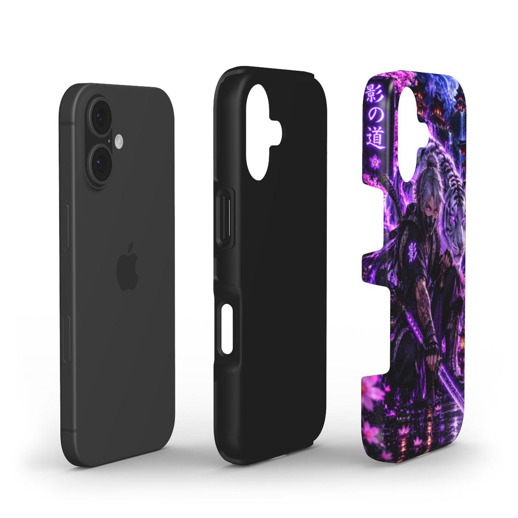 INKASE – Violet Spirit Samurai Anime Tough Phone Case