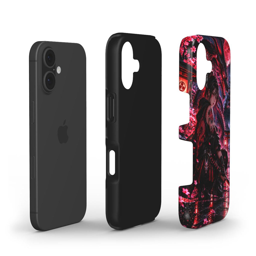 INKASE – Blood Moon Shadow Warrior Anime Tough Phone Case