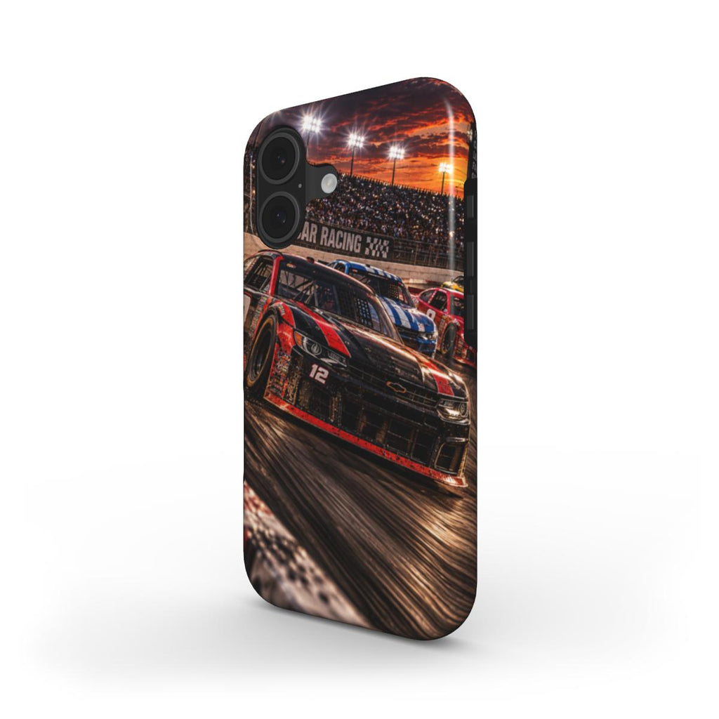 INKASE – Night Speedway Stock Car Racing Tough Phone Case