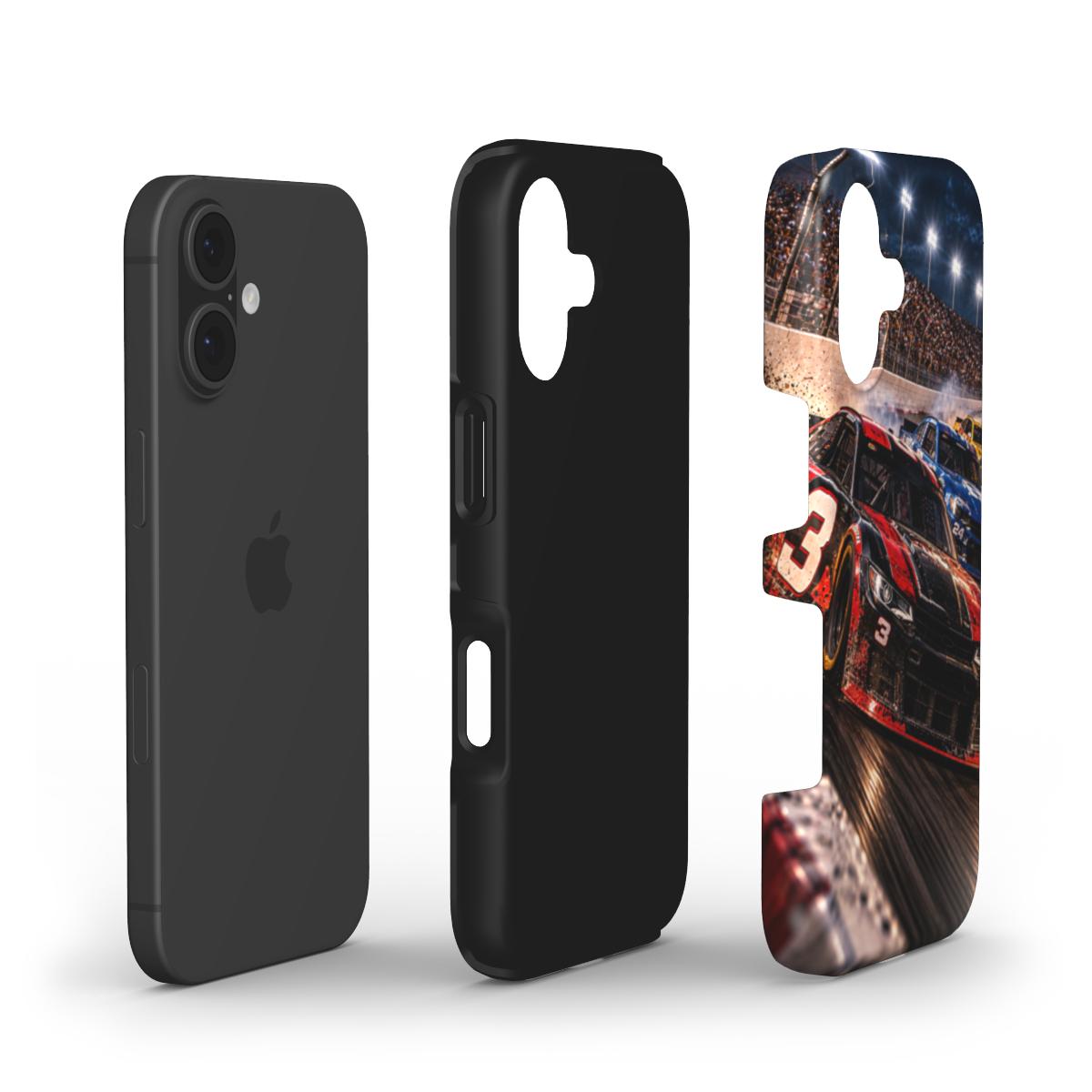 INKASE – Speedway Battle Stock Car Racing Tough Phone Case