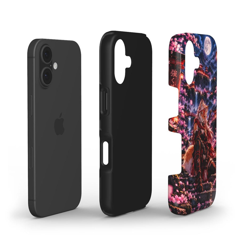INKASE – Crimson Fox Samurai Anime Tough Phone Case