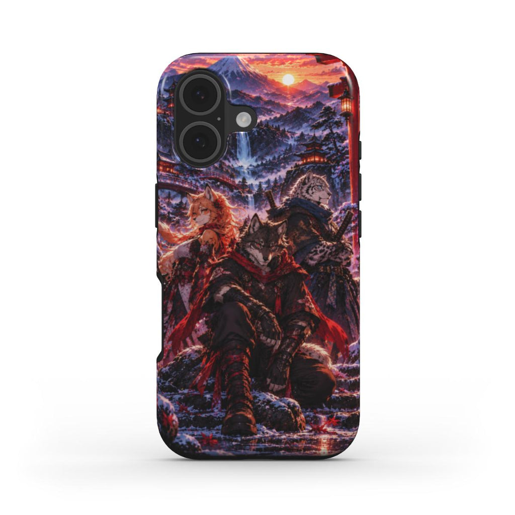 INKASE – Guardians of the Crimson Moon Anime Tough Phone Case