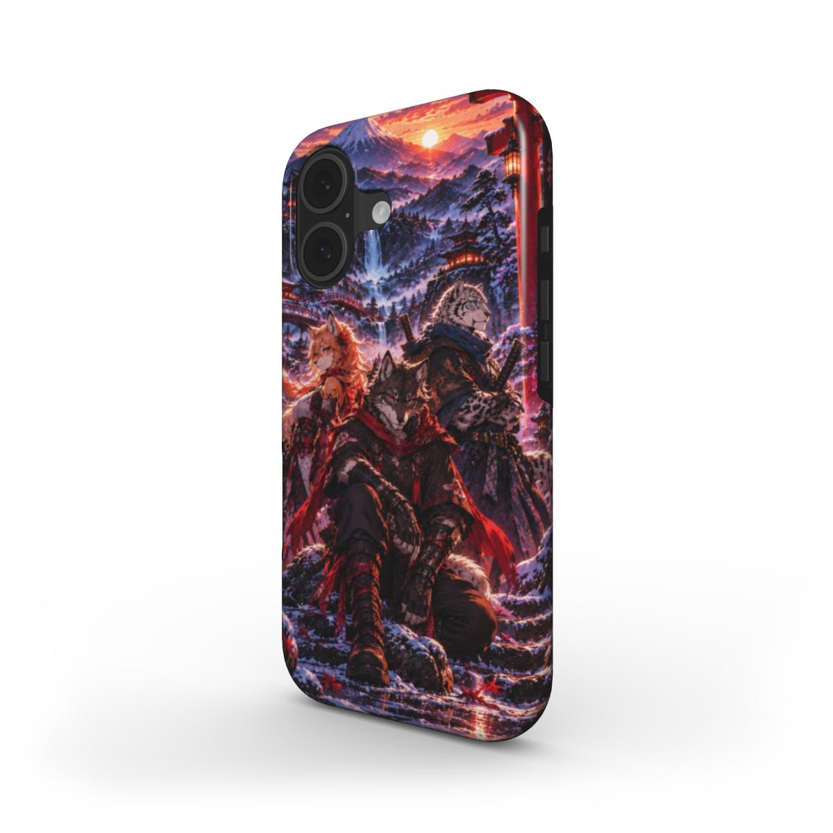 INKASE – Guardians of the Crimson Moon Anime Tough Phone Case