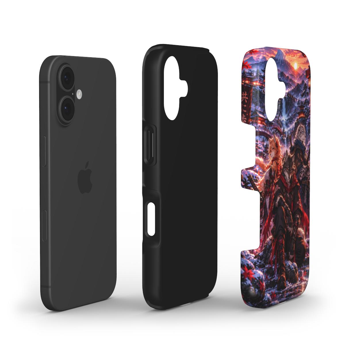 INKASE – Guardians of the Crimson Moon Anime Tough Phone Case