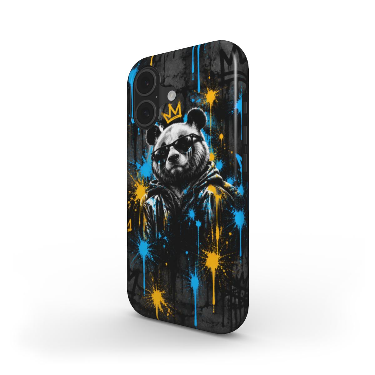 INKASE – Street King Panda Graffiti Tough Phone Case