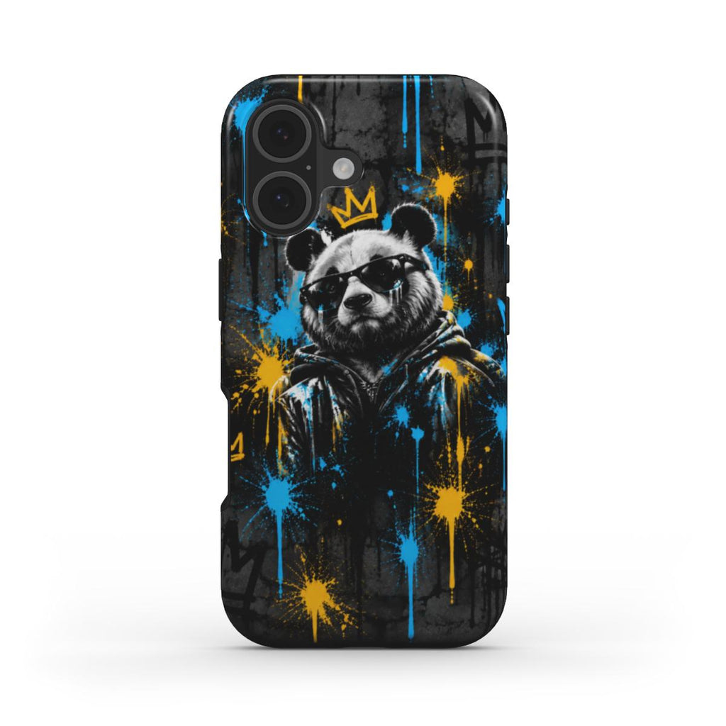 INKASE – Street King Panda Graffiti Tough Phone Case