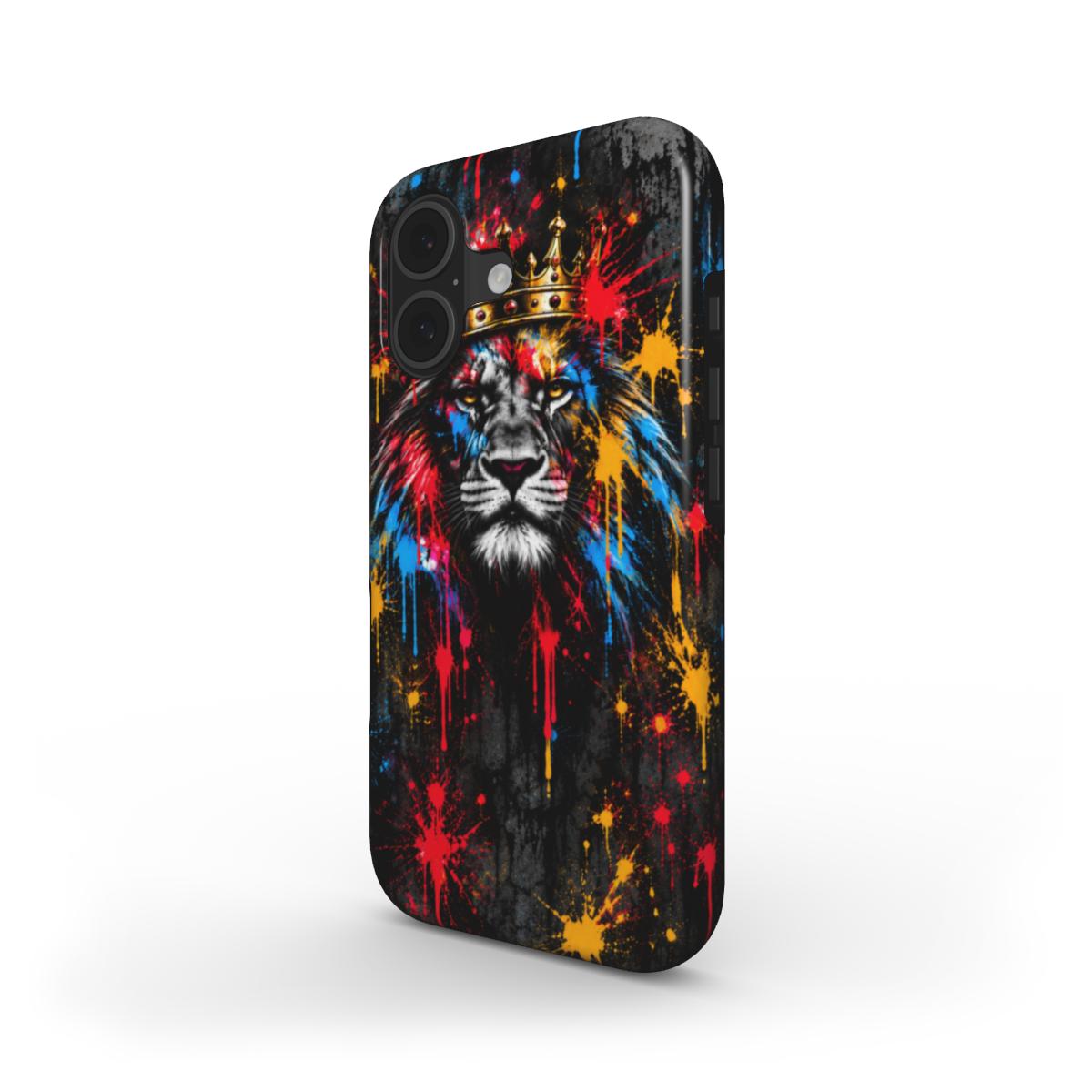 INKASE – Crowned Lion Street King Tough Phone Case