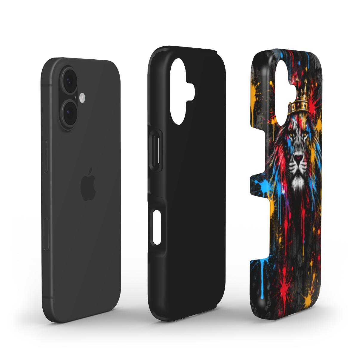 INKASE – Crowned Lion Street King Tough Phone Case