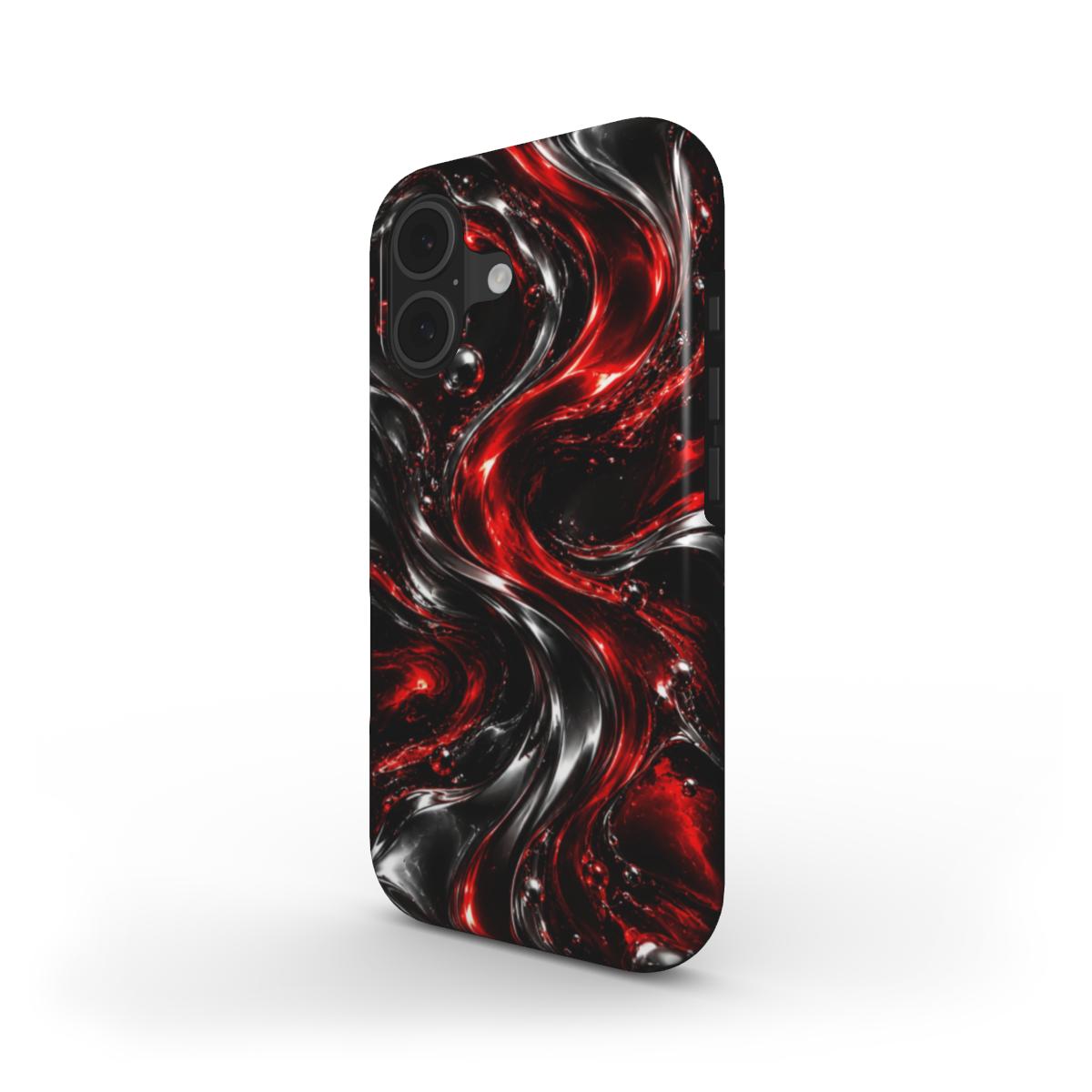 INKASE – Crimson Flow Tough Phone Case