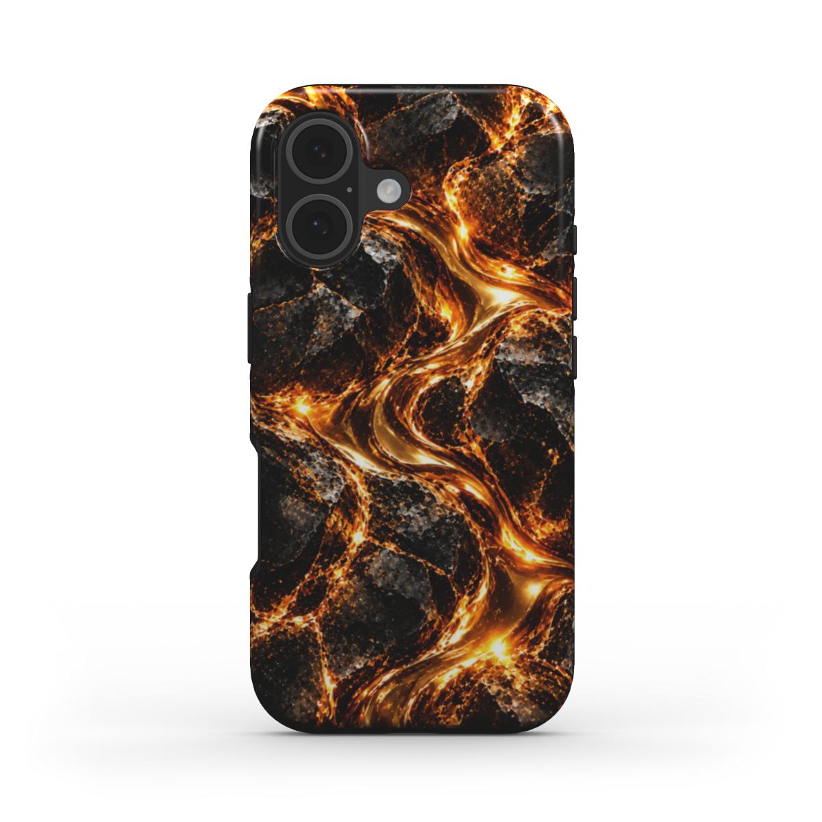 INKASE – Molten Gold Tough Phone Case