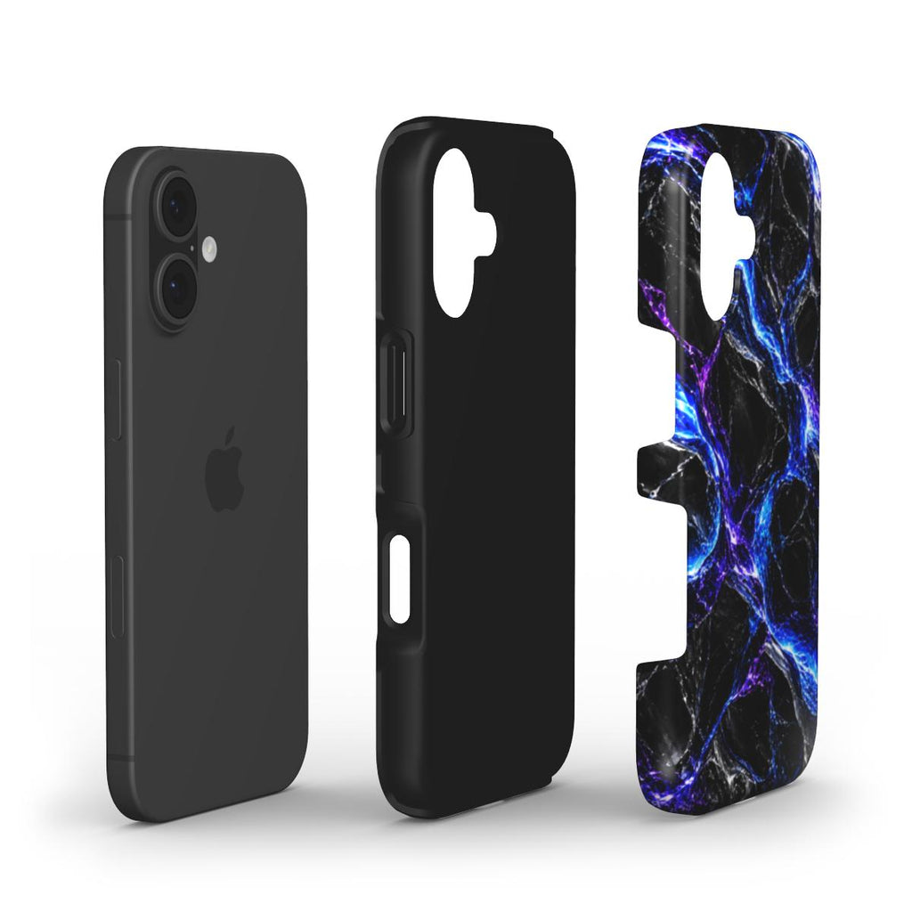 INKASE – Electric Marble Tough Phone Case