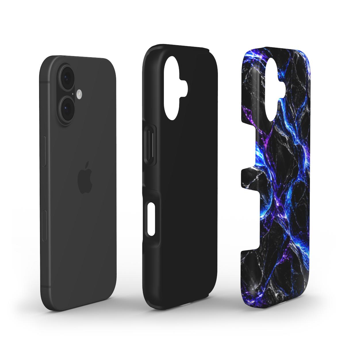INKASE – Electric Marble Tough Phone Case