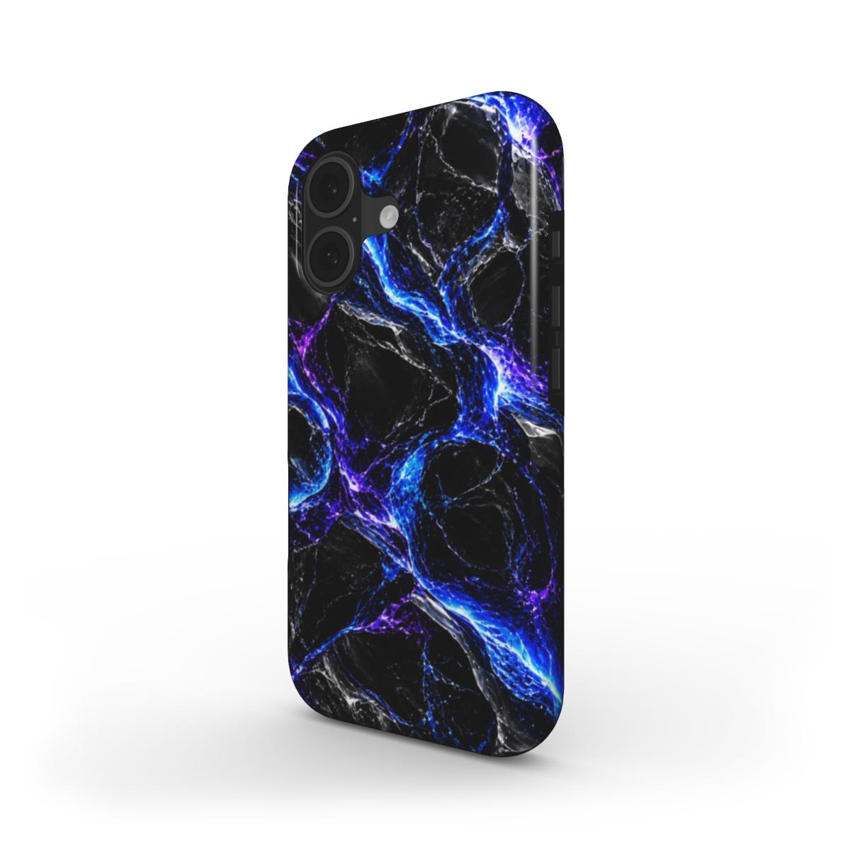 INKASE – Electric Marble Tough Phone Case