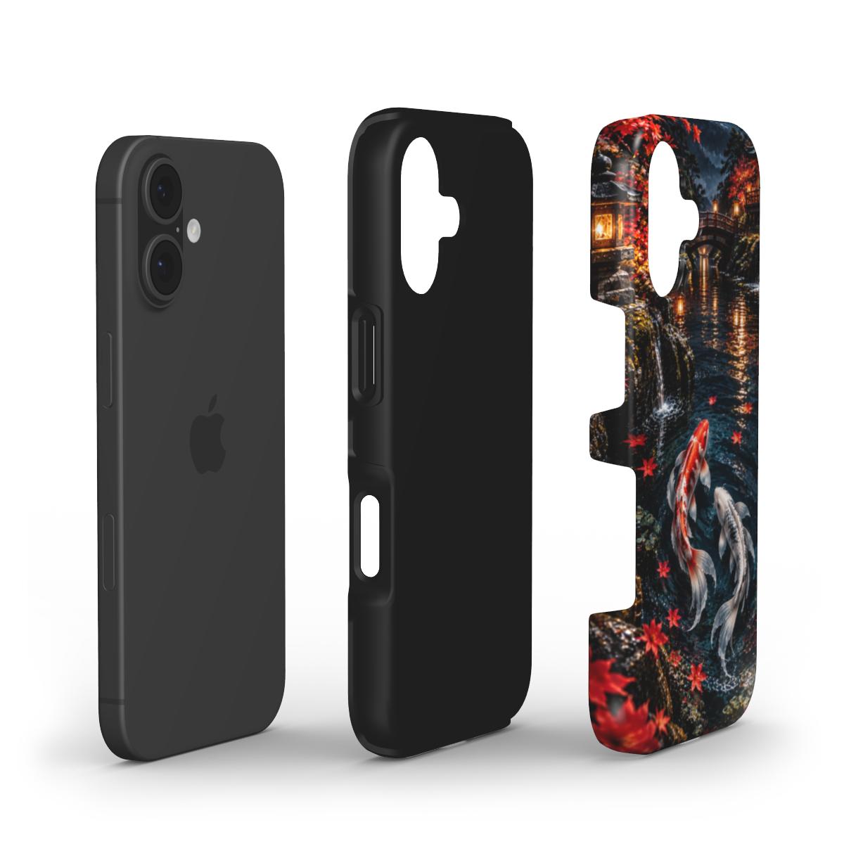 Moonlit Koi Garden Tough Phone Case