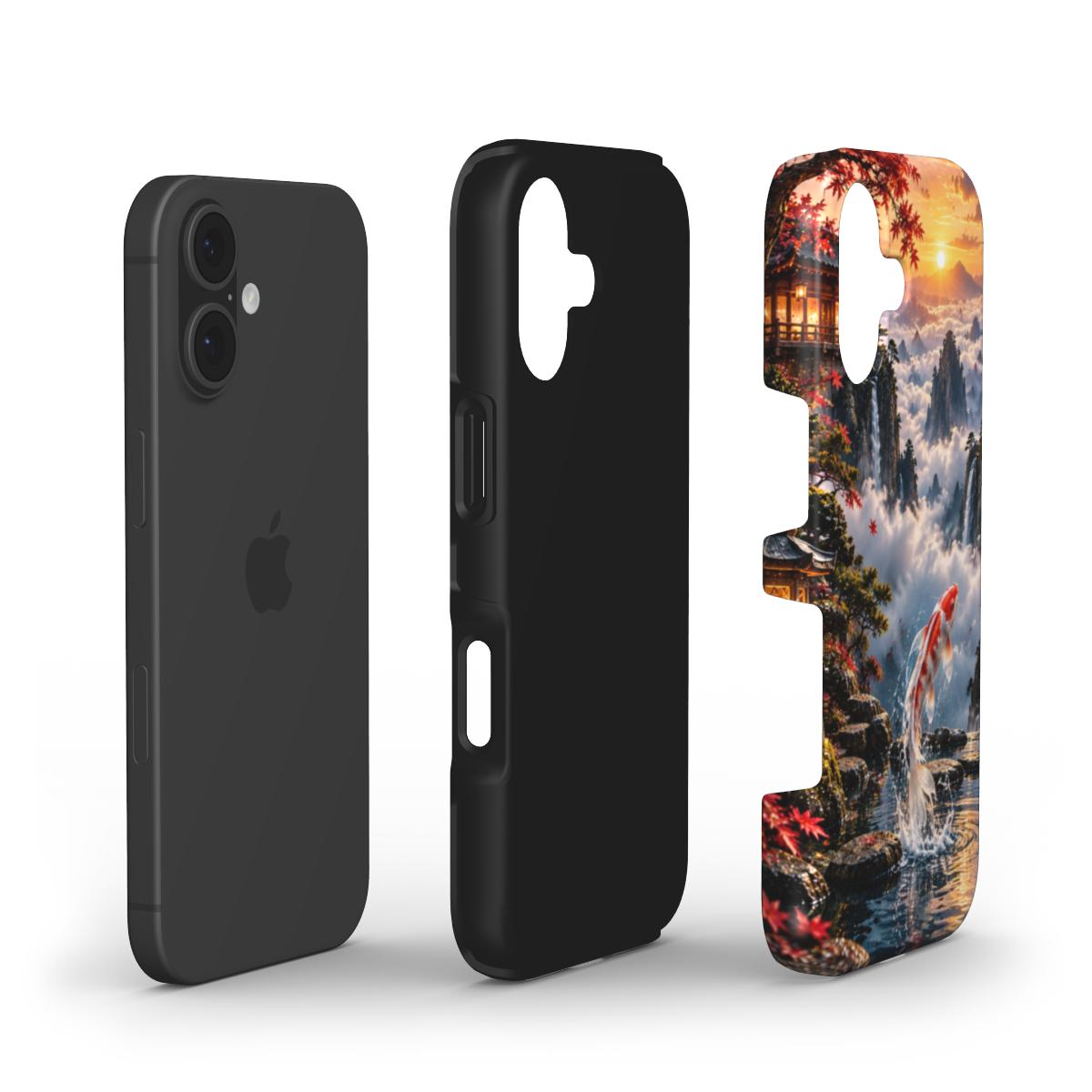 Sunrise Koi Ascension Tough Phone Case