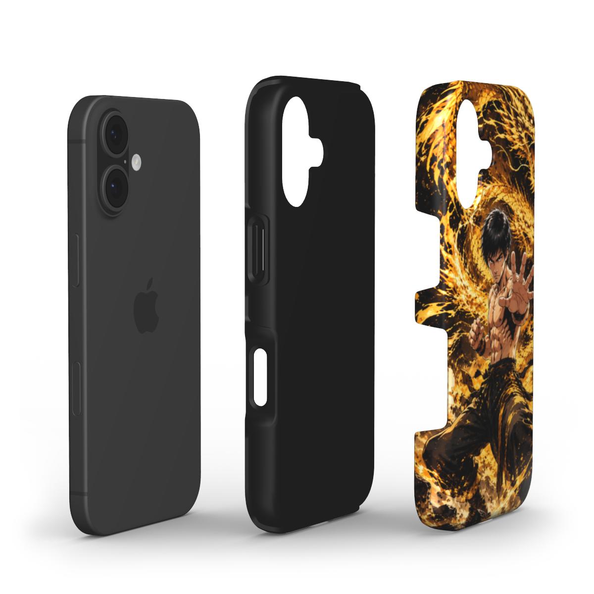Golden Dragon Warrior Tough Case