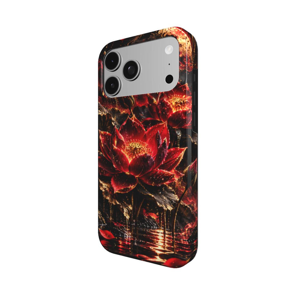 INKASE – Crimson Lotus Tough Phone Case