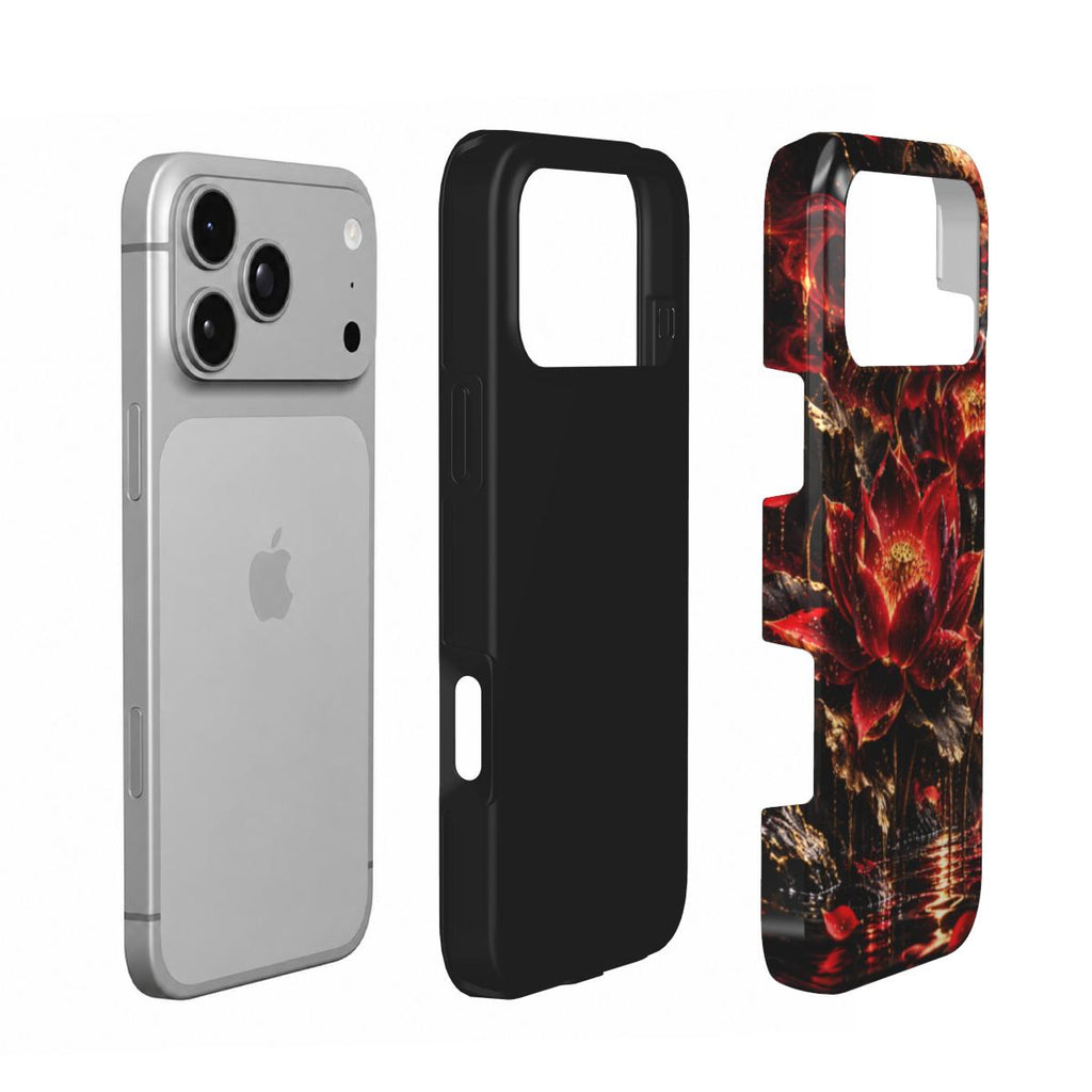 INKASE – Crimson Lotus Tough Phone Case