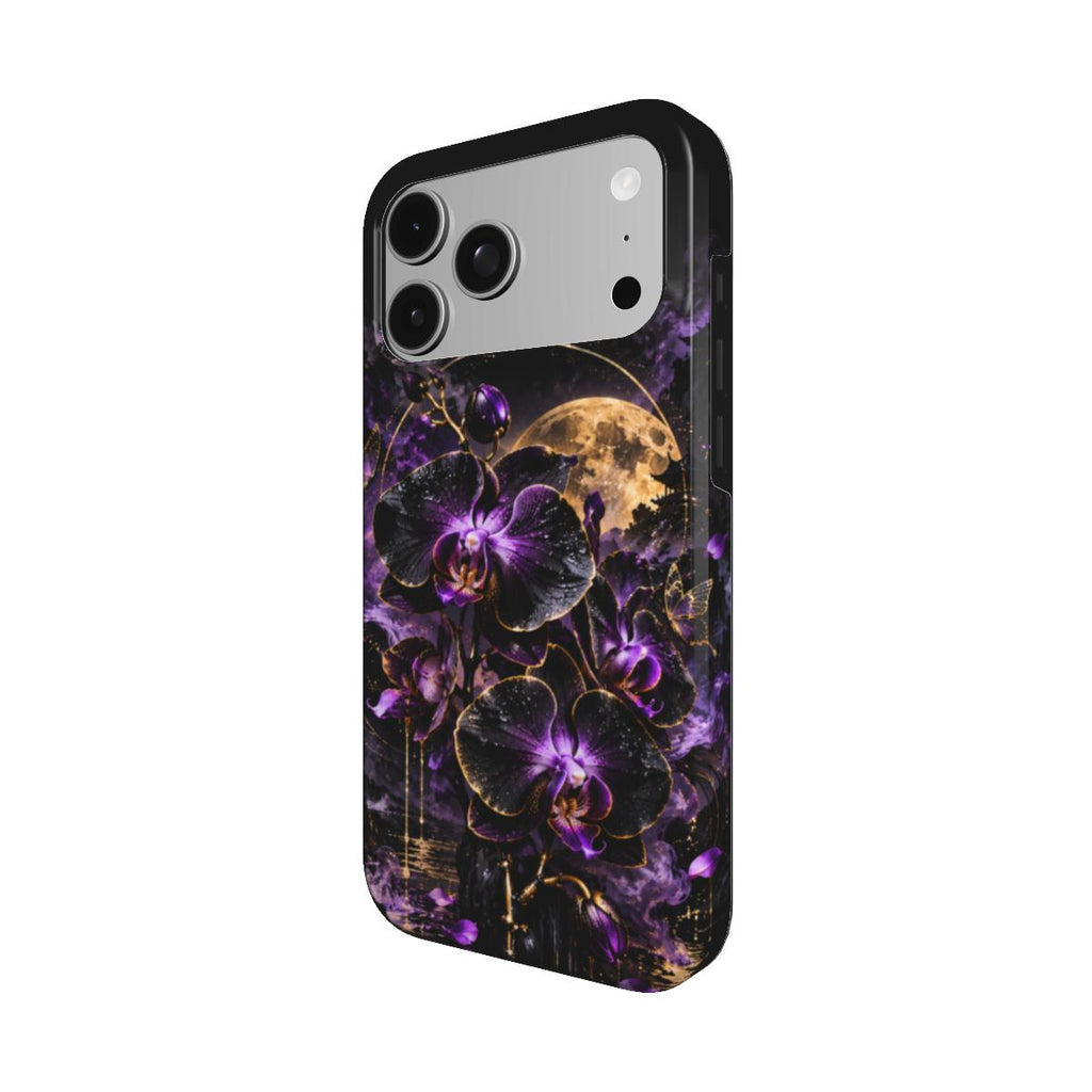 INKASE – Midnight Orchid Moon Tough Phone Case
