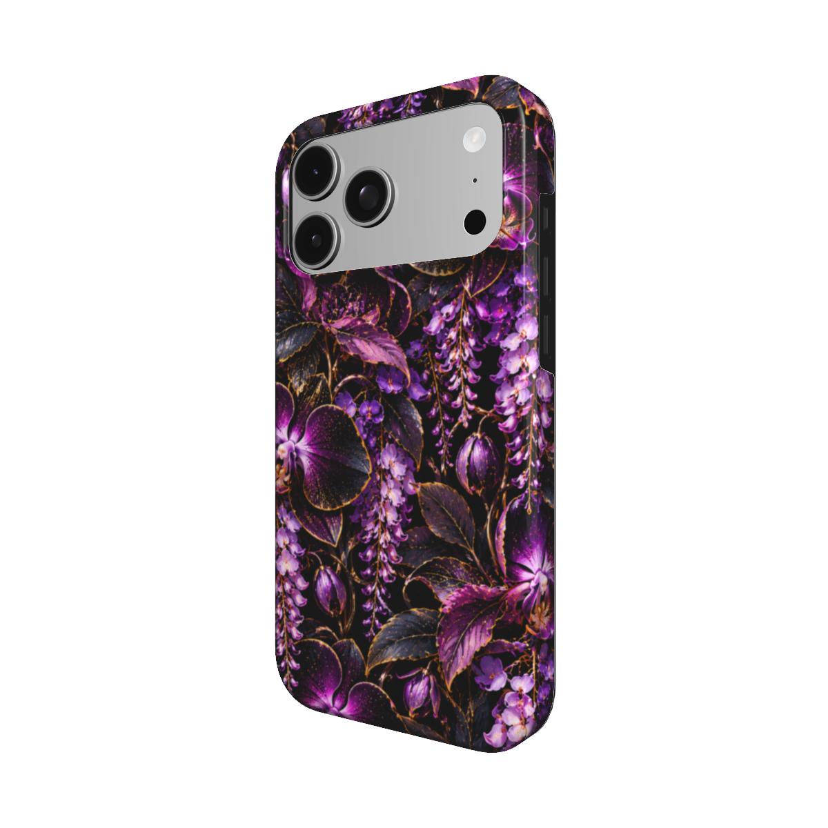 INKASE – Purple Orchid Wisteria Tough Phone Case