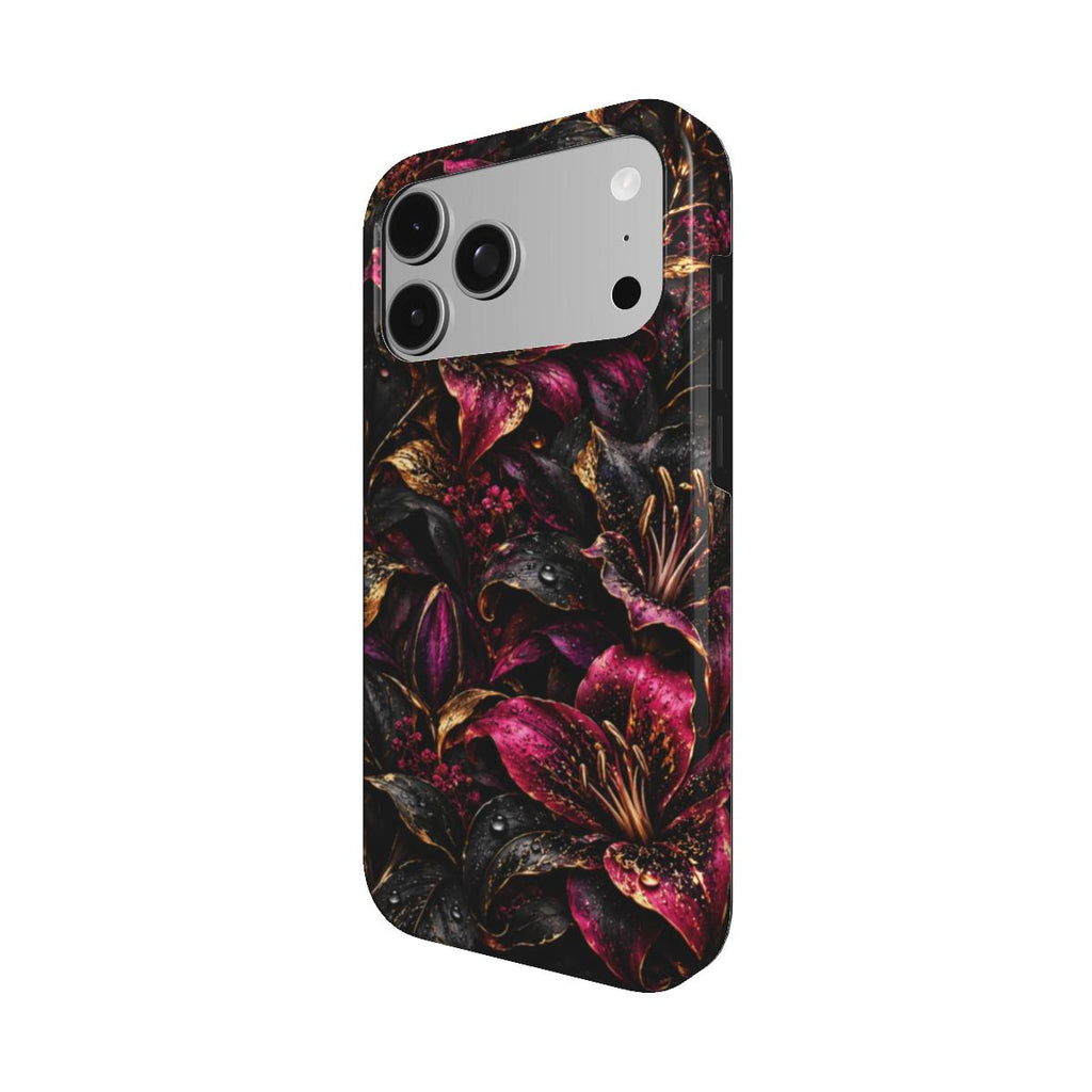 INKASE – Midnight Lilies Tough Phone Case