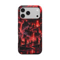 INKASE – Crimson Cyber City Anime Tough Phone Case