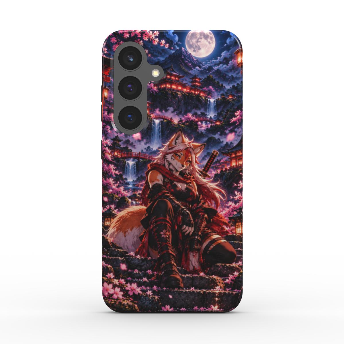 INKASE – Crimson Fox Samurai Anime Tough Phone Case