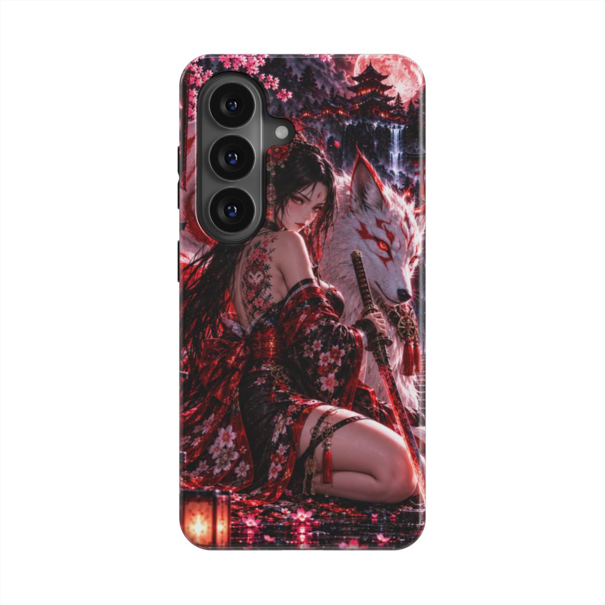 INKASE – Crimson Fox Spirit Anime Tough Phone Case