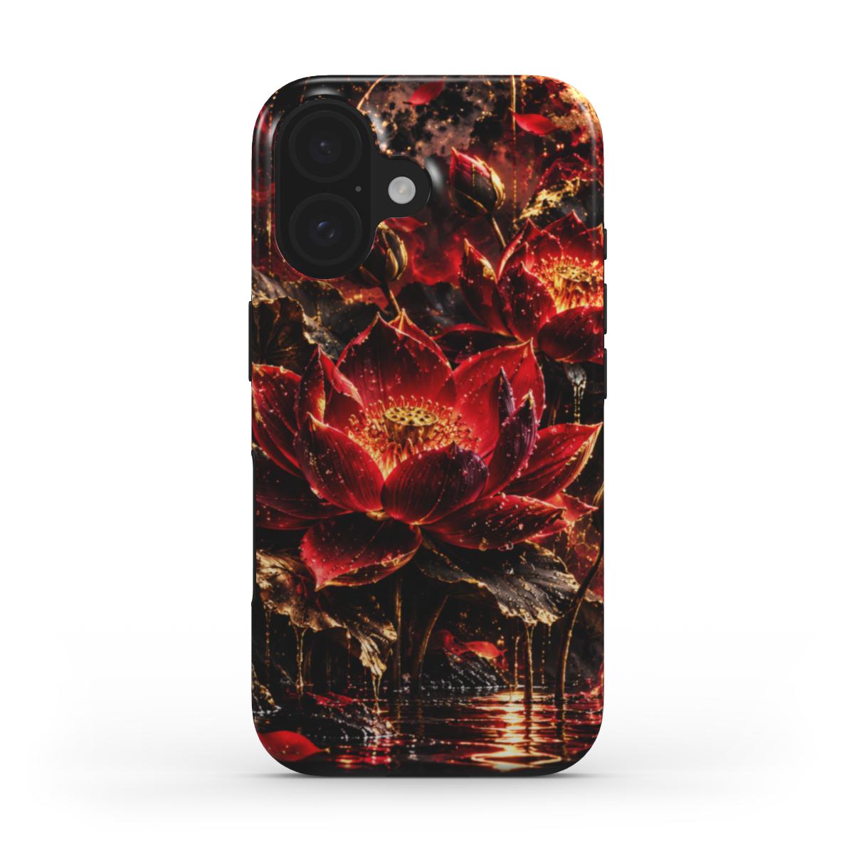 INKASE – Crimson Lotus Tough Phone Case
